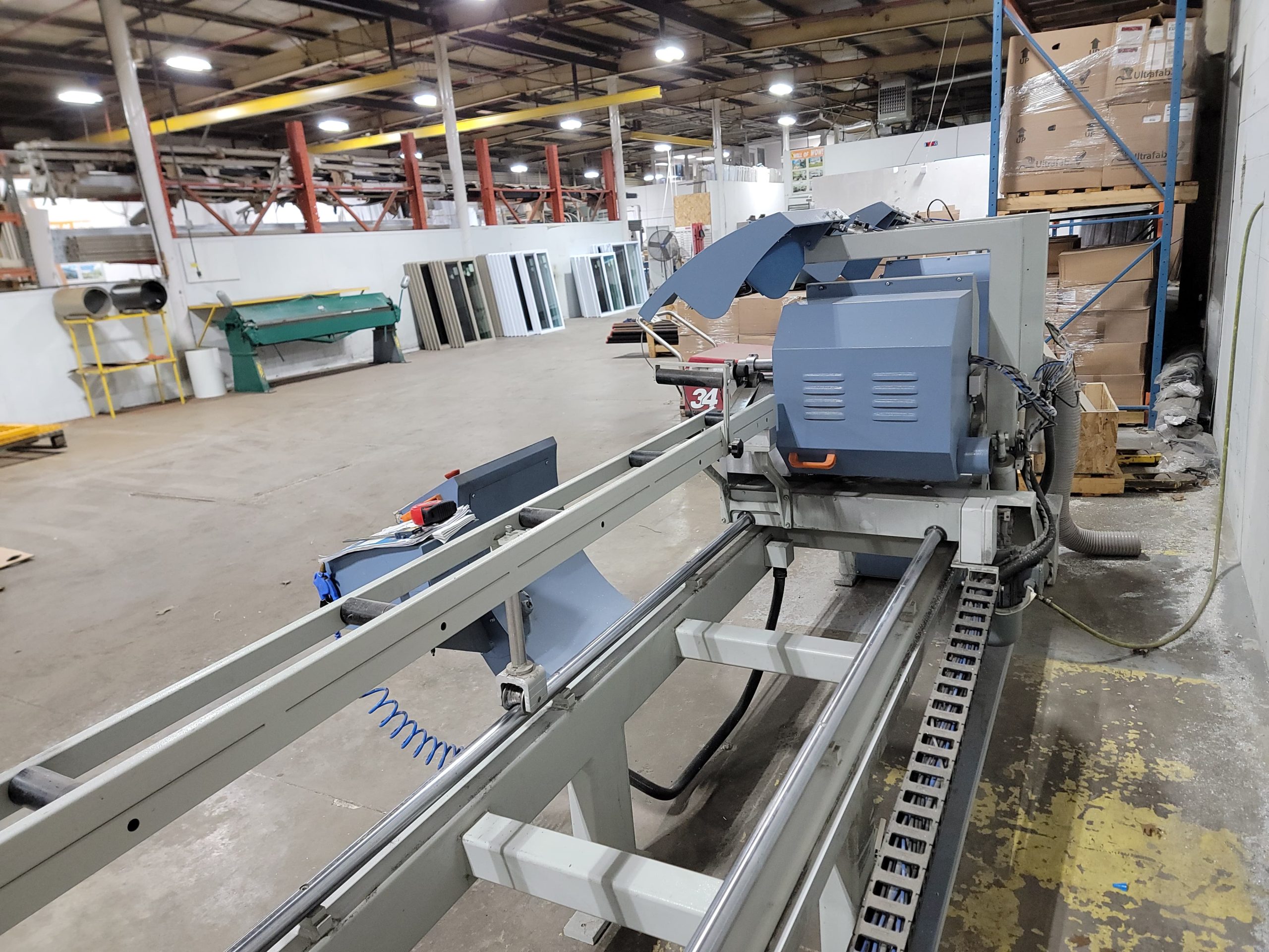 Used Haffner TT 4-05 | High-Precision Double Mitre Saw for PVC & Aluminum
