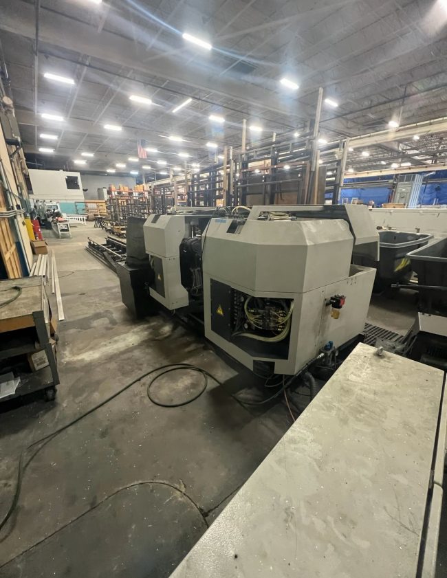 Elumatec DG 244 - Double Mitre Saw High-Performance Sawing Machine for Precision Cutting | Industrial Solutions