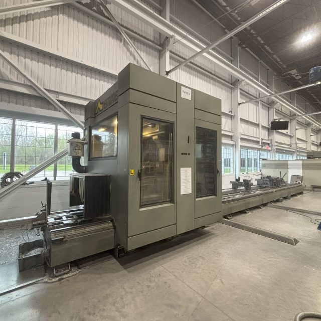 Emmegi Planet 10 Meter 5-Axis CNC Machining Center – Precision Aluminum Extrusion Cutting