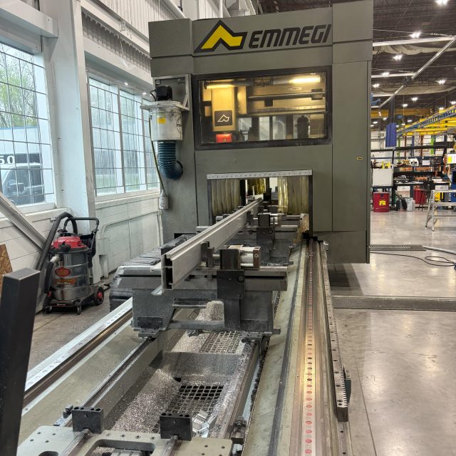 Emmegi Planet 10 Meter 5-Axis CNC Machining Center – Precision Aluminum Extrusion Cutting