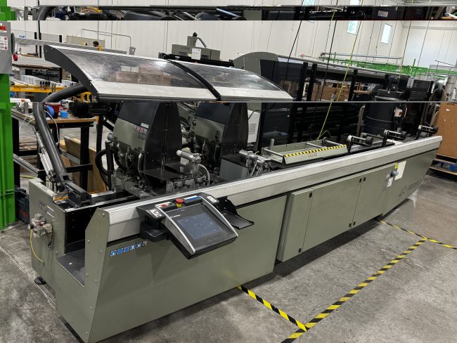 Emmegi Precision TS2 TU/4 Double Head CNC Saw – High-Speed, High-Precision Cutting