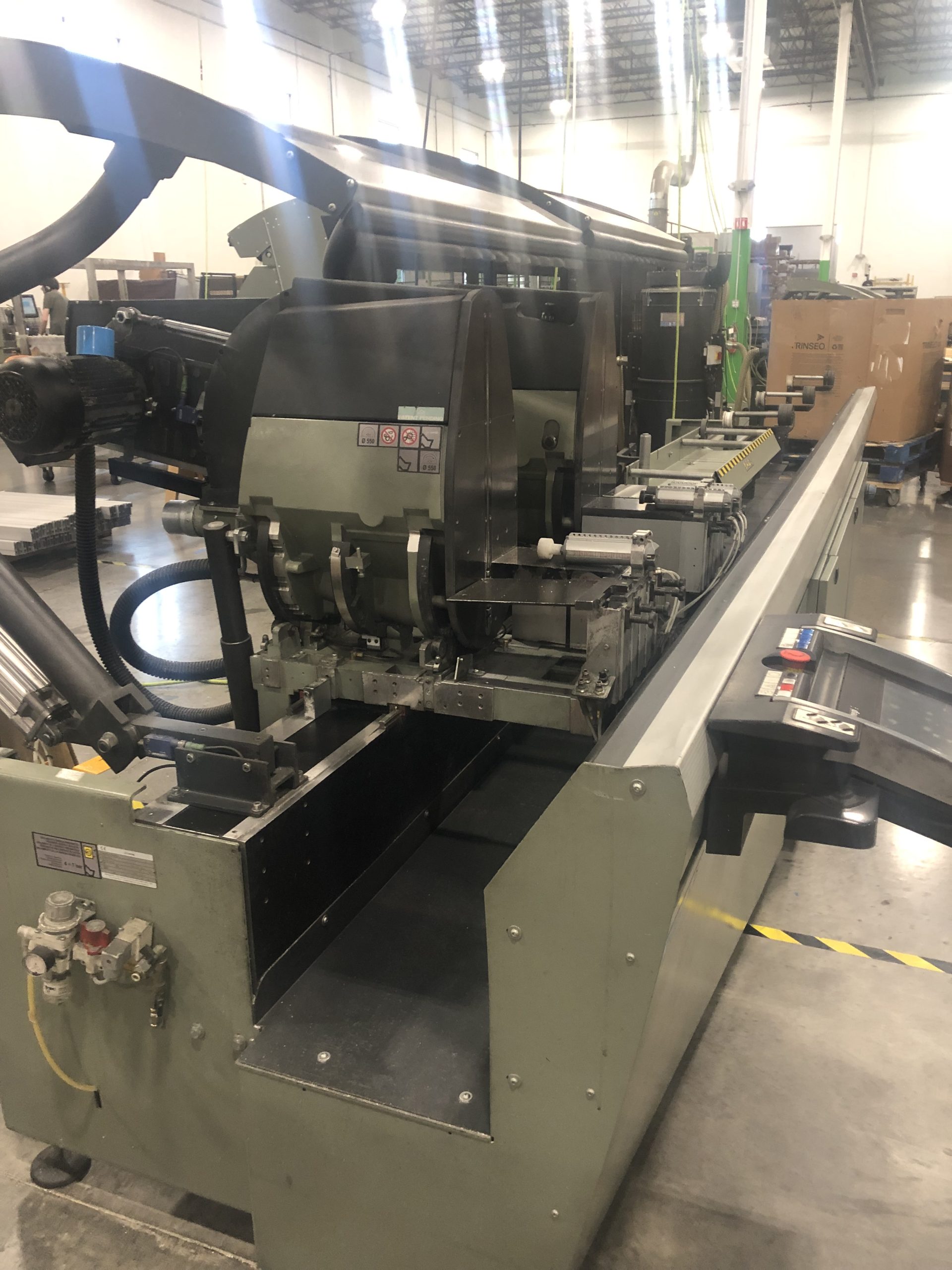 Emmegi Precision TS2 TU/4 Double Head CNC Saw – High-Speed, High-Precision Cutting