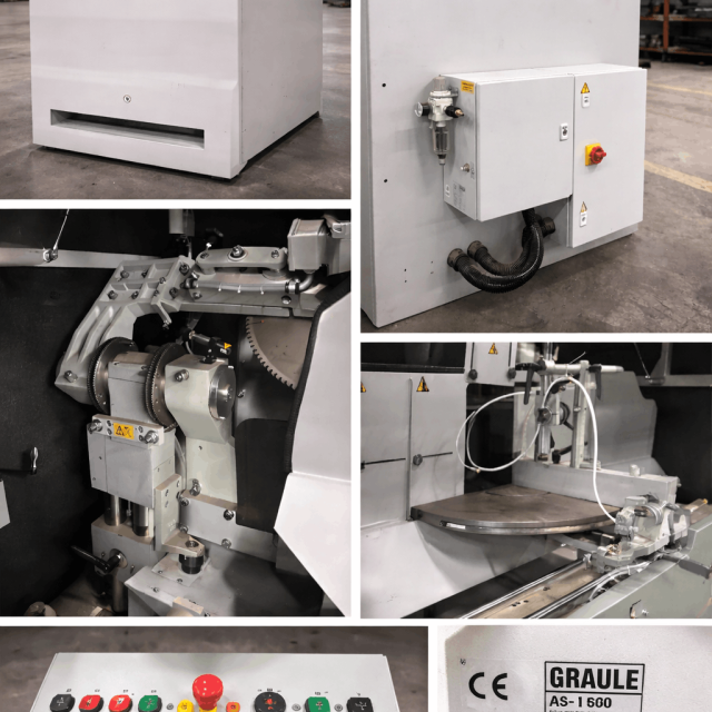 Alternative view of Scie d’entaillage Graule AS-P 650 usagée pour profils en aluminium