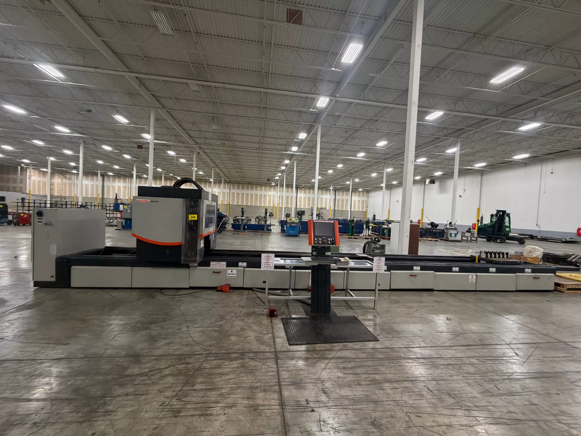 Used Elumatec SBZ 140 9.7 meters CNC Machining Center for Aluminum Profiles