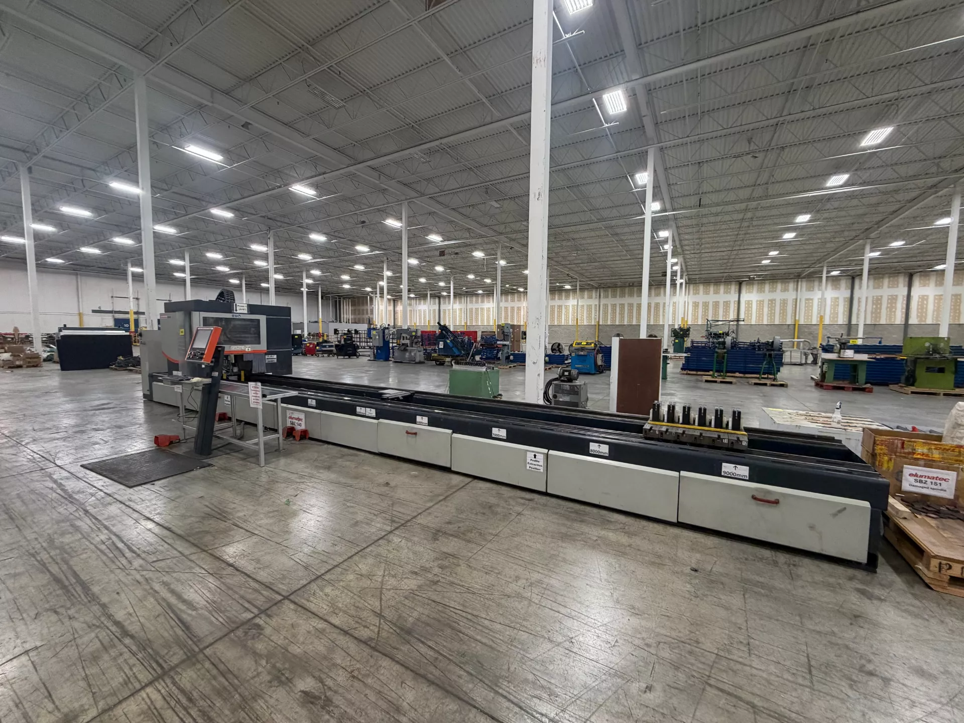 Used Elumatec SBZ 140 9.7 meters CNC Machining Center for Aluminum Profiles - Image 5