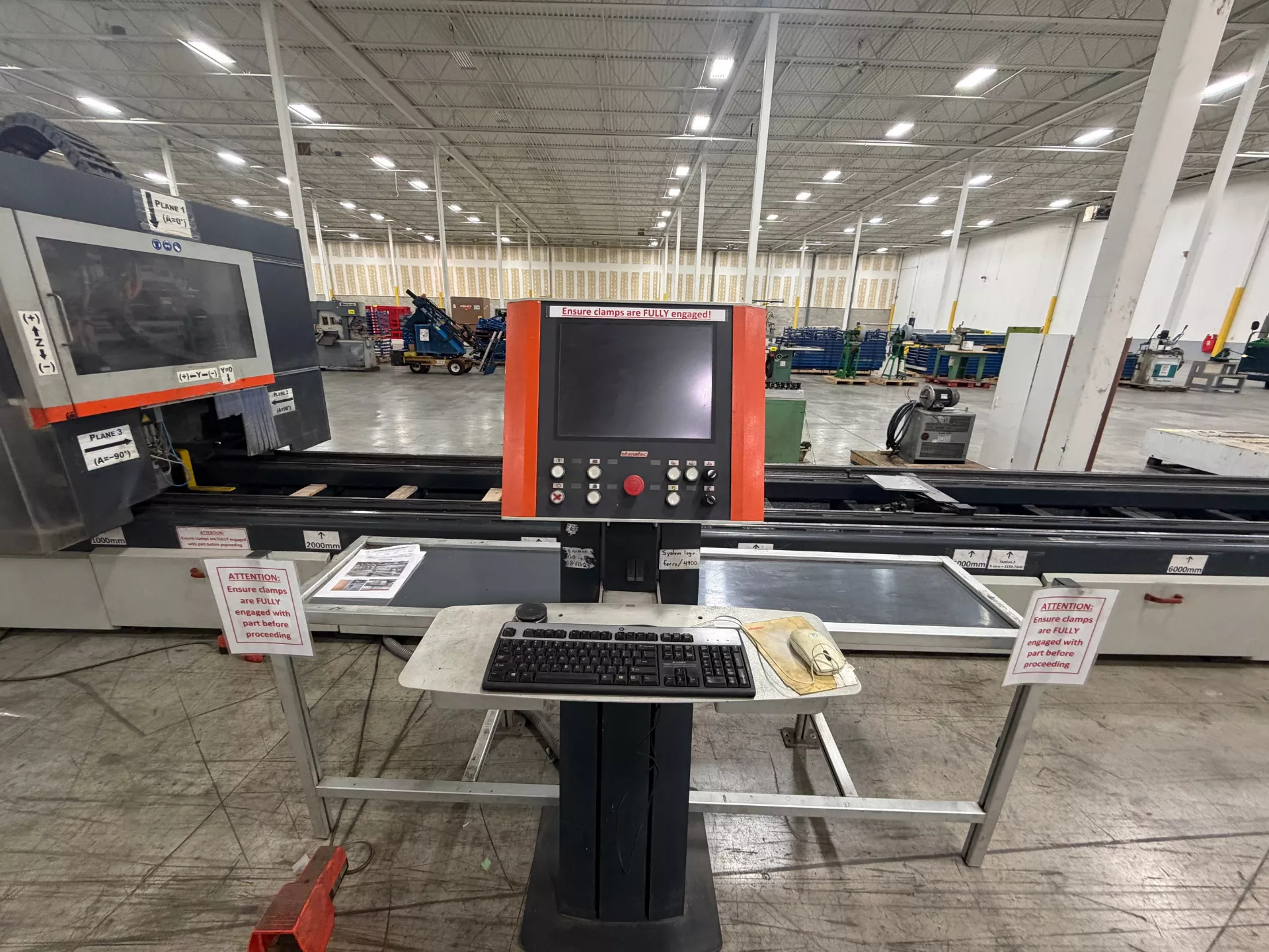 Used Elumatec SBZ 140 9.7 meters CNC Machining Center for Aluminum Profiles - Image 3