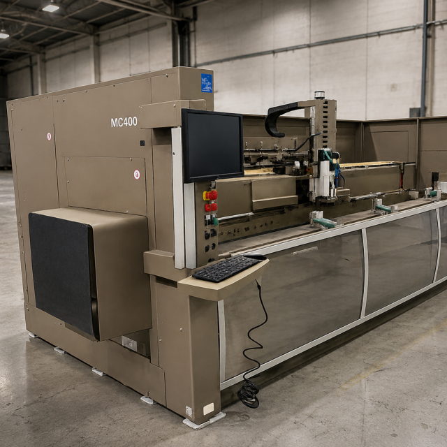 Centre d’usinage CNC 4 axes Pertici MC400 2017 usagé pour aluminium