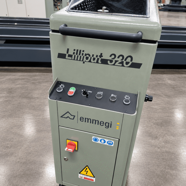 NEVER USED ! Emmegi Lilliput 320 Inso End Milling Machine for Aluminum Profiles