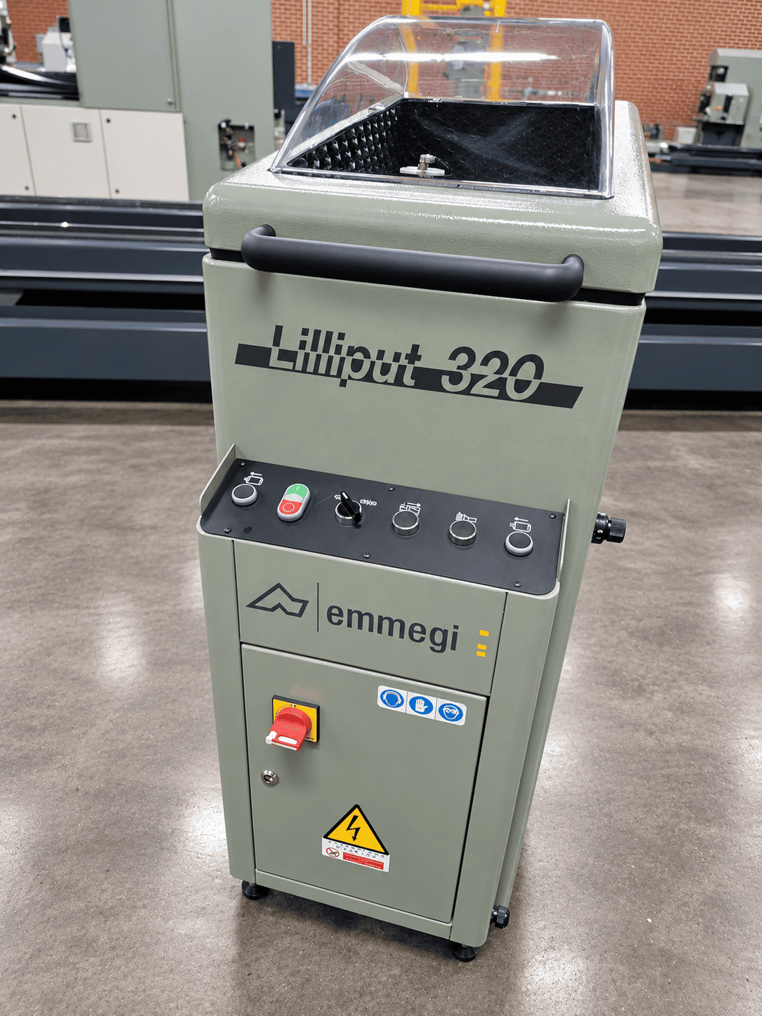 NEVER USED ! Emmegi Lilliput 320 Inso End Milling Machine for Aluminum Profiles