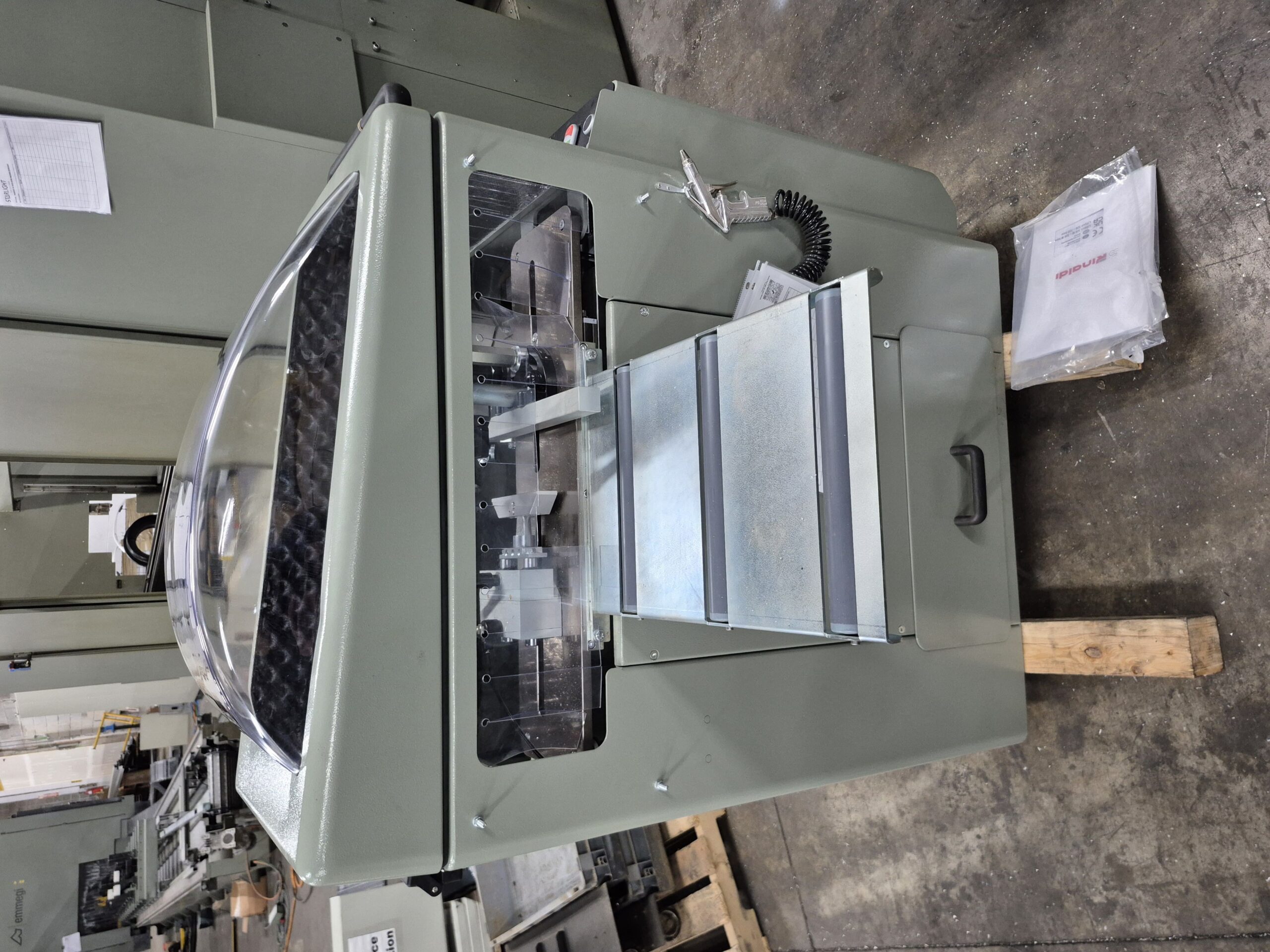NEVER USED ! Emmegi Lilliput 320 Inso End Milling Machine for Aluminum Profiles - Image 2
