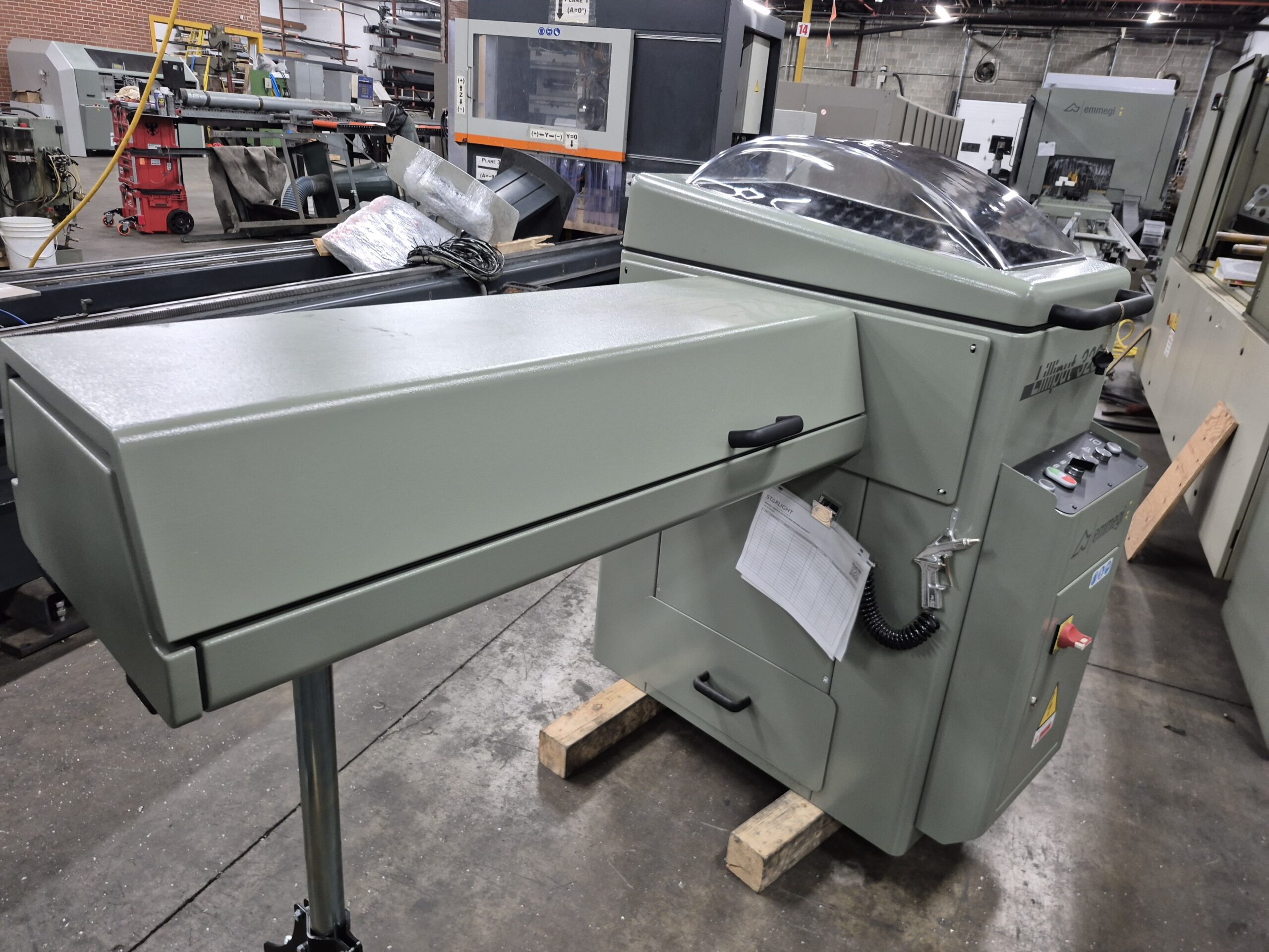 NEVER USED ! Emmegi Lilliput 320 Inso End Milling Machine for Aluminum Profiles - Image 4