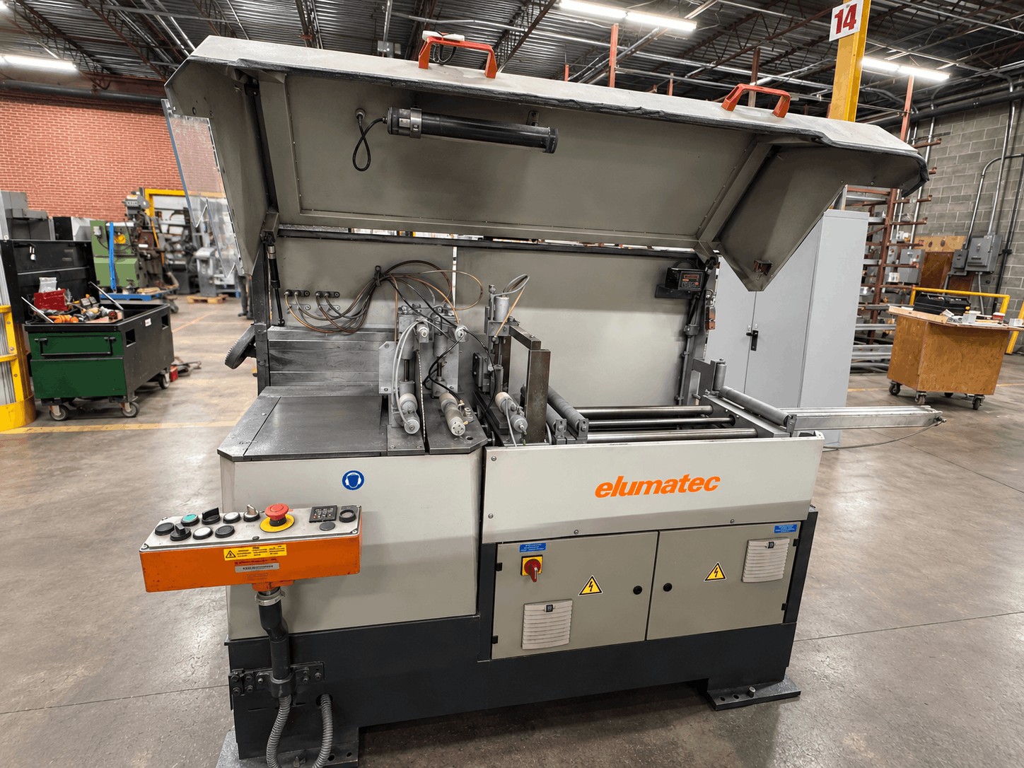 2014 Elumatec SA 142/35 Automatic Saw